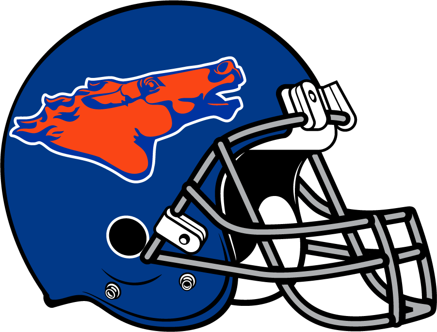 Boise State Broncos 1976-1977 Helmet Logo iron on transfers for clothing